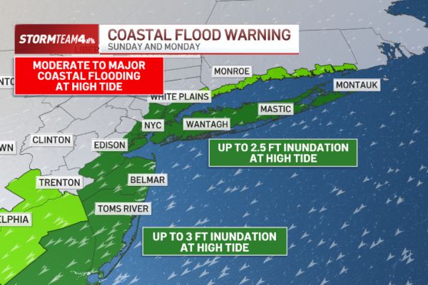 Coastal Flood Warning NYC & NJ